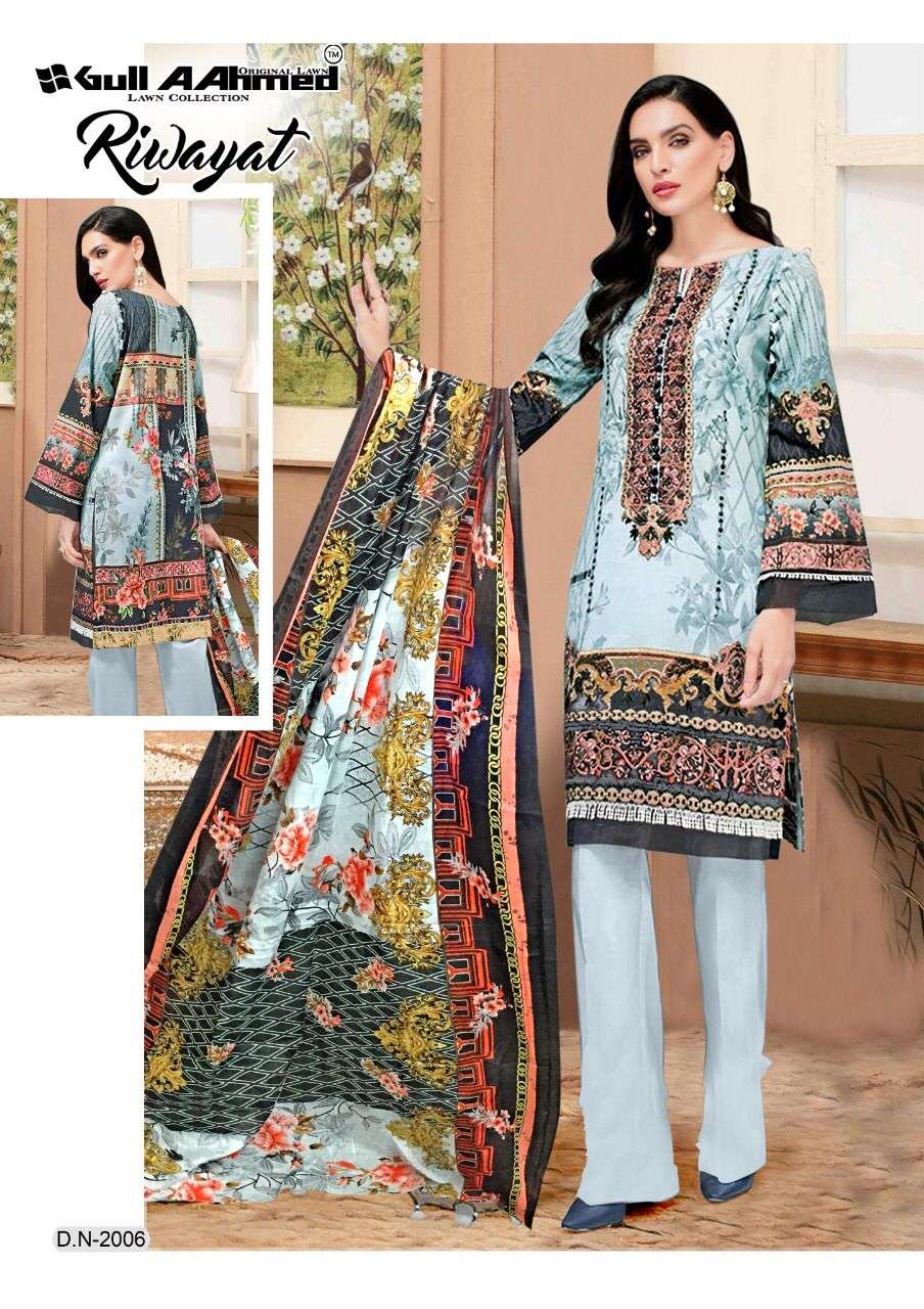 gulahmed riwayat vol 2 pakistani cotton salwar kameez wholesale price surat
