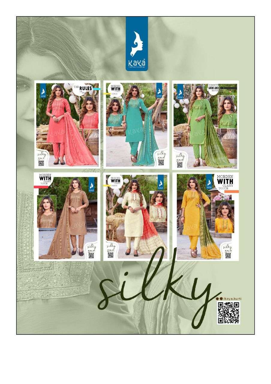 kaya silky catalogue designer kurtis wholesale price surat online market