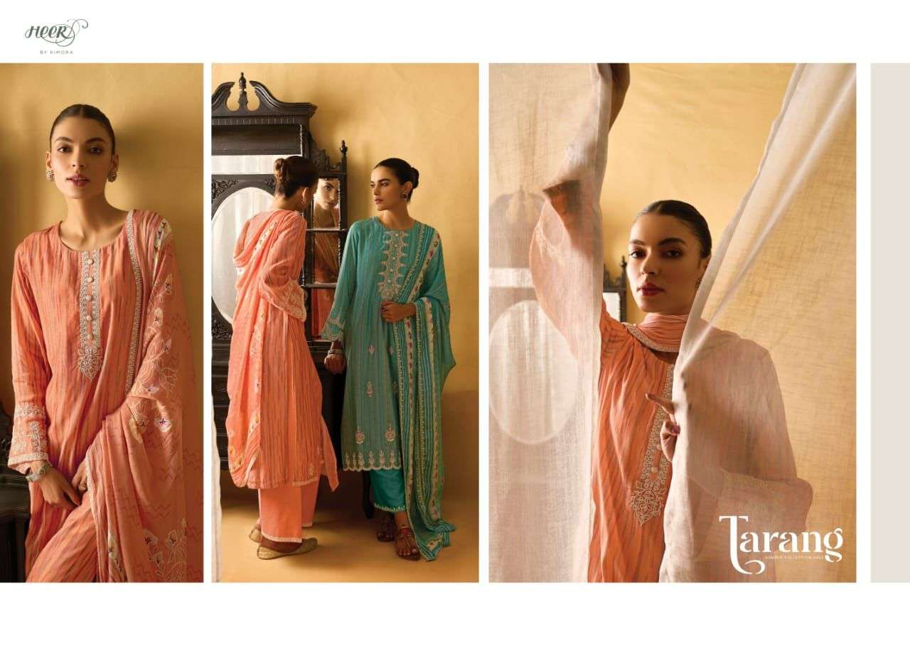 kimora fashion tarang 8771-8778 series pure muslin printed with work salwar kameez wholesale price surat