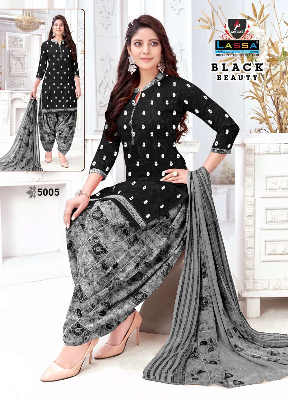 lassa black beauty vol 5 cotton salwar kameez wholesale price surat