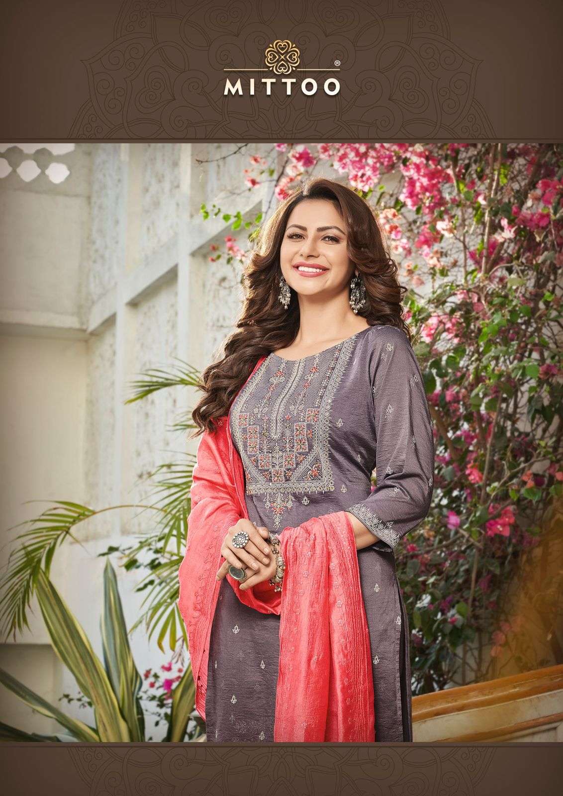mittoo blue berry 6001-6004 series party wear look kurtis collection wholesale price surat