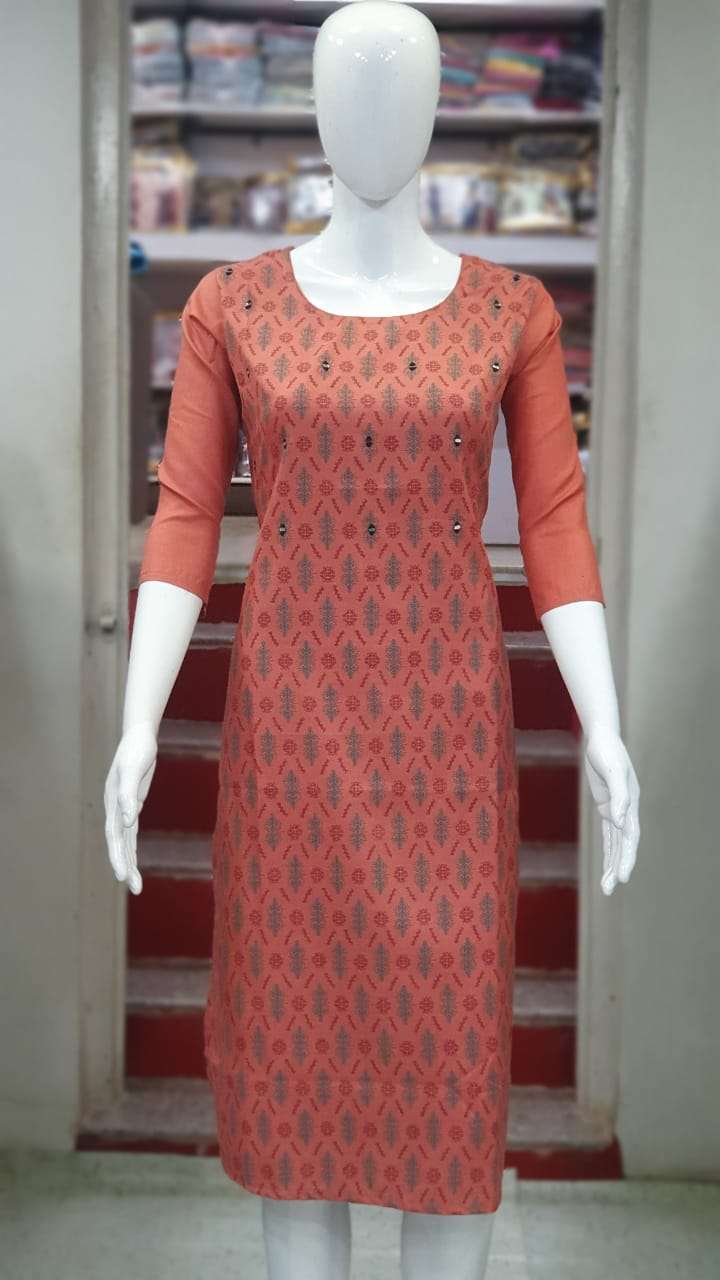 pratham fashion design no 1007 cotton kurti collection online manufacturer wholesale market surat 7 2022 06 22 14 06 25