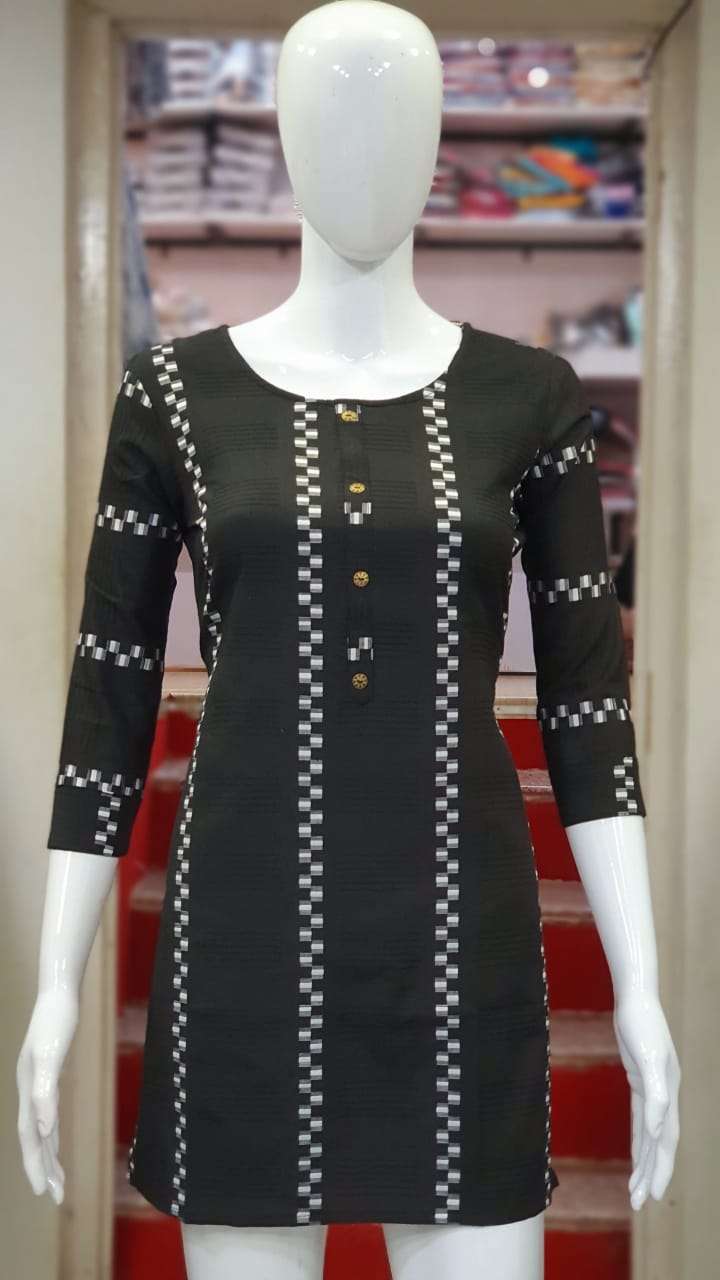 pratham fashion forever casual designer short kurti wholesale supplier surat 