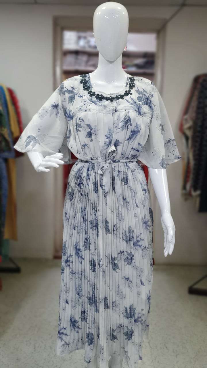 pratham fashion presents 003 designer long gown collection wholesale price surat