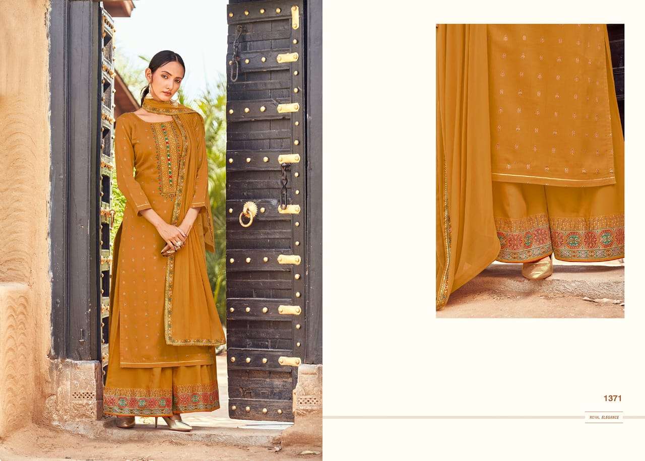 rangoon amber 1371-1376 series jam silk designer pattern kurtis collection wholesale price surat