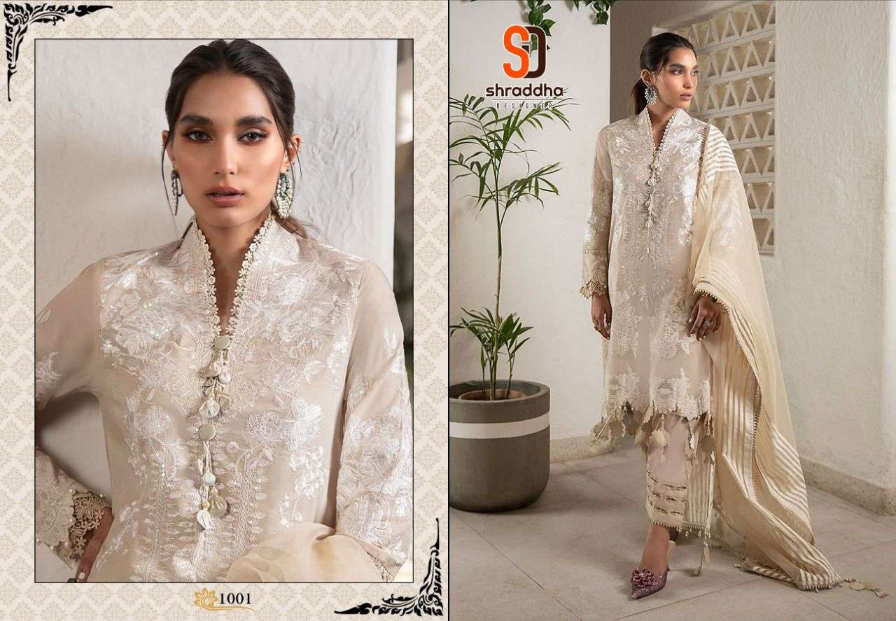 sana safinaz 2022 vol 4 by shraddha designer lawn cotton printed salwar kameez wholesale price surat