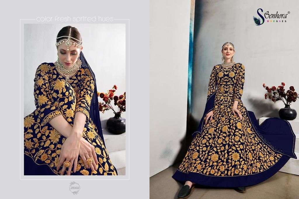 senhora mahek vol 28 28001-28003 series real georgette embrodered salwar kameez wholesale price surat