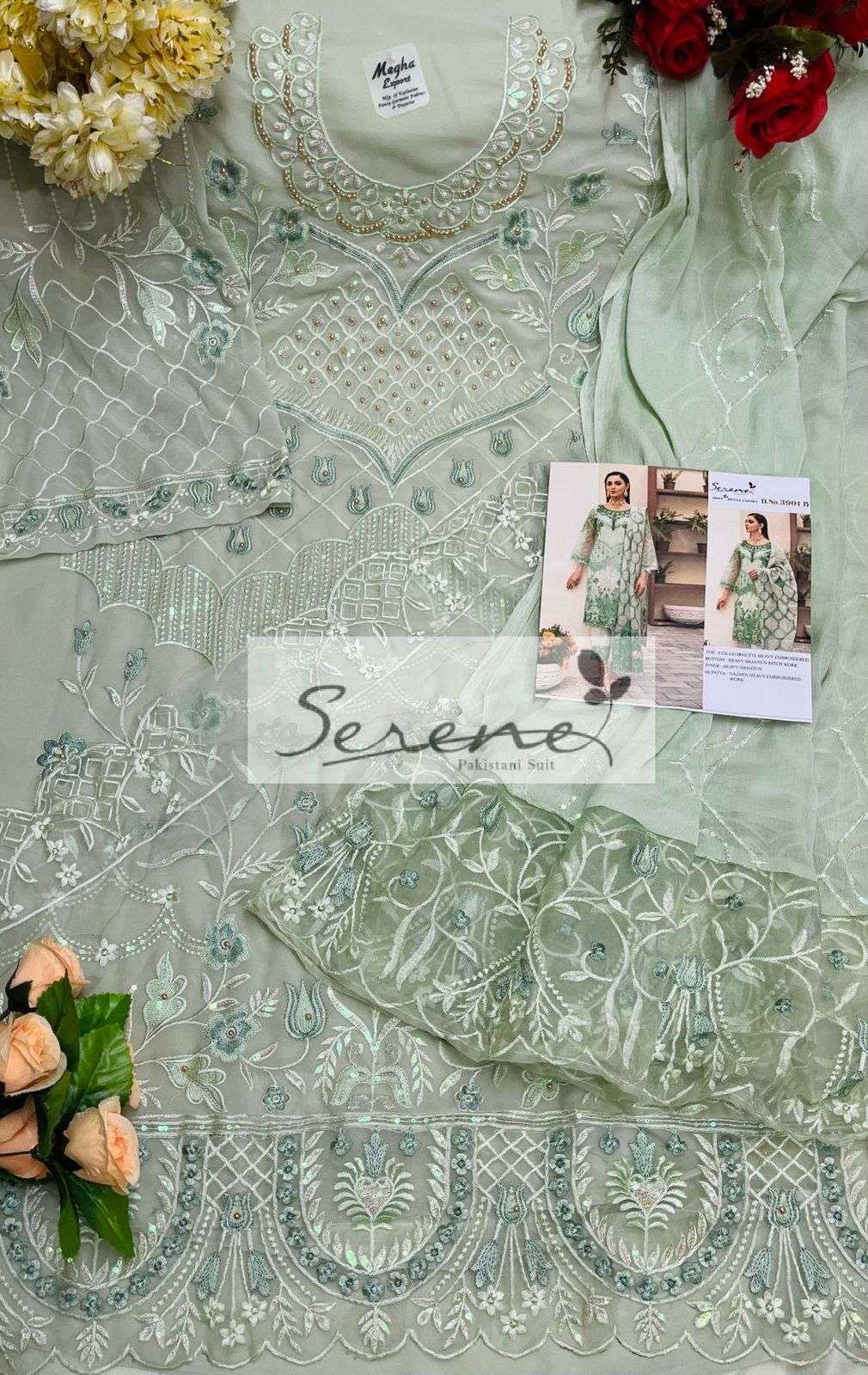 serene 3901 hit collection wholesale designer pakistani salwar kameez collection surat