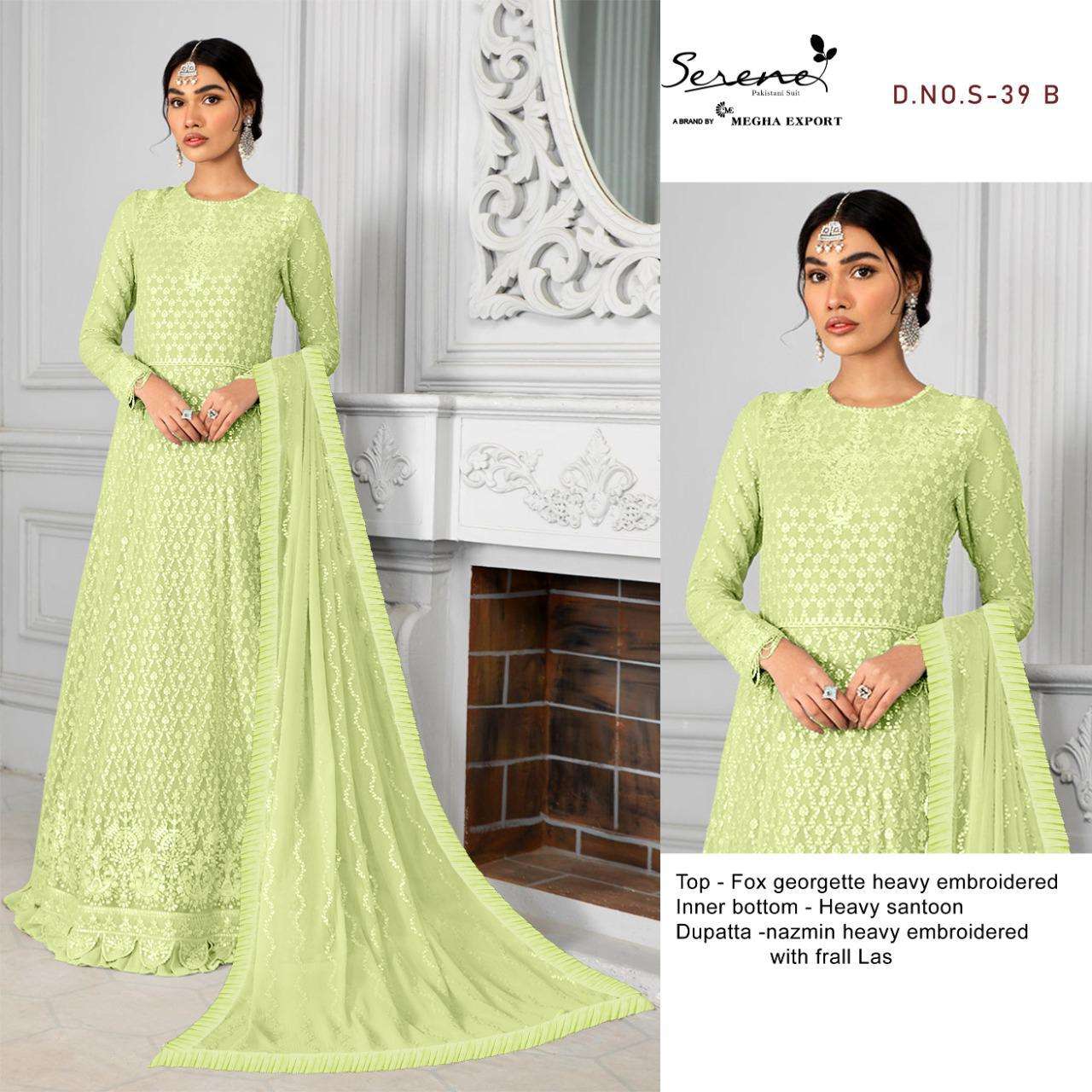 serene feza vol 2 colour edition fancy pakistani salwar suits collection wholesale price surat