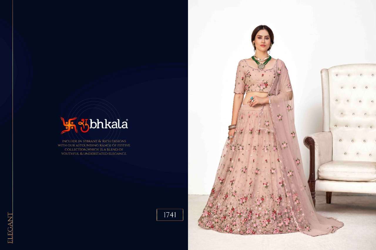 shubhkala girly vol 17 171-1744 series party wear designer lehenga collection wholesale price surat
