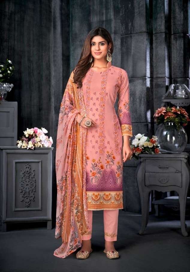 skt suits rabia 63001-63008 series cambric cotton designer salwar kameez wholesale price