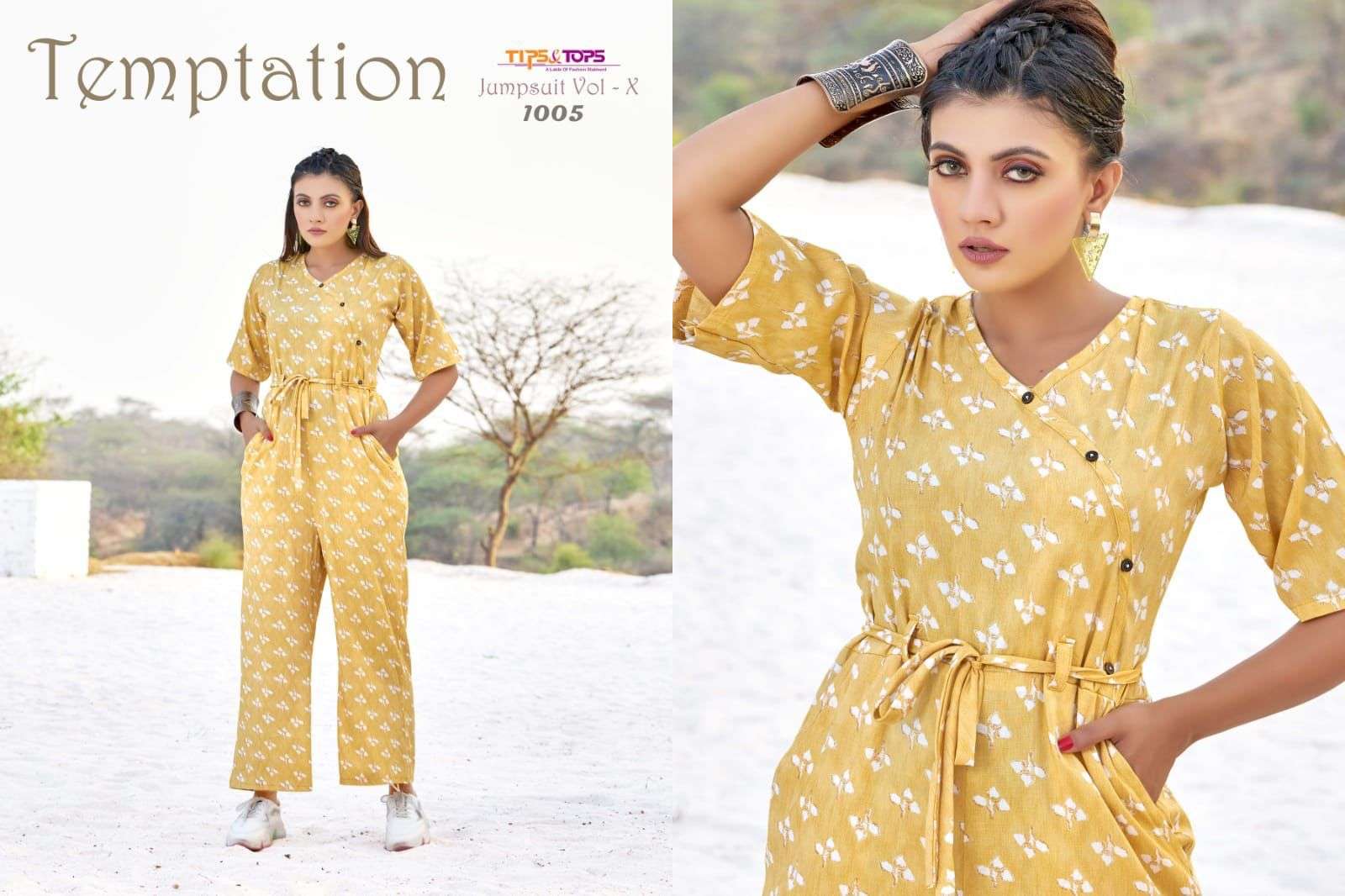 tips and tops jumpsuits vol 10 heavy rayon night wear collection wholesale price surat