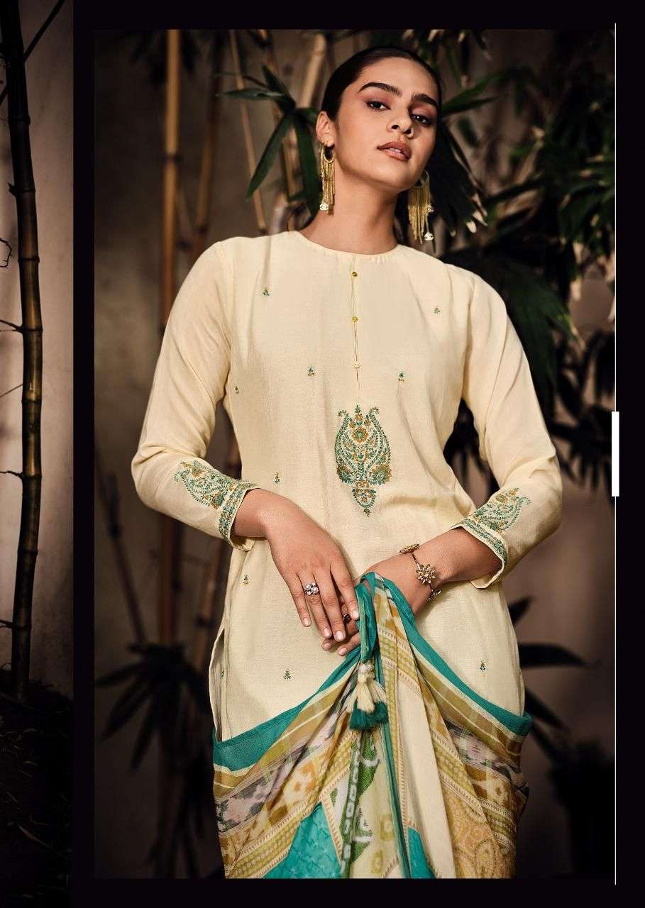 varsha fashion ehrum manvika muslin with embroidery dress material collection wholesale price