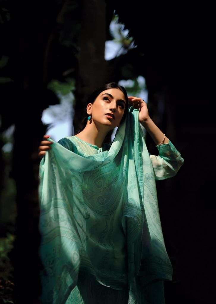 varsha fashion saira catalogue viscose with organza fabrics designer salwar kameez surat