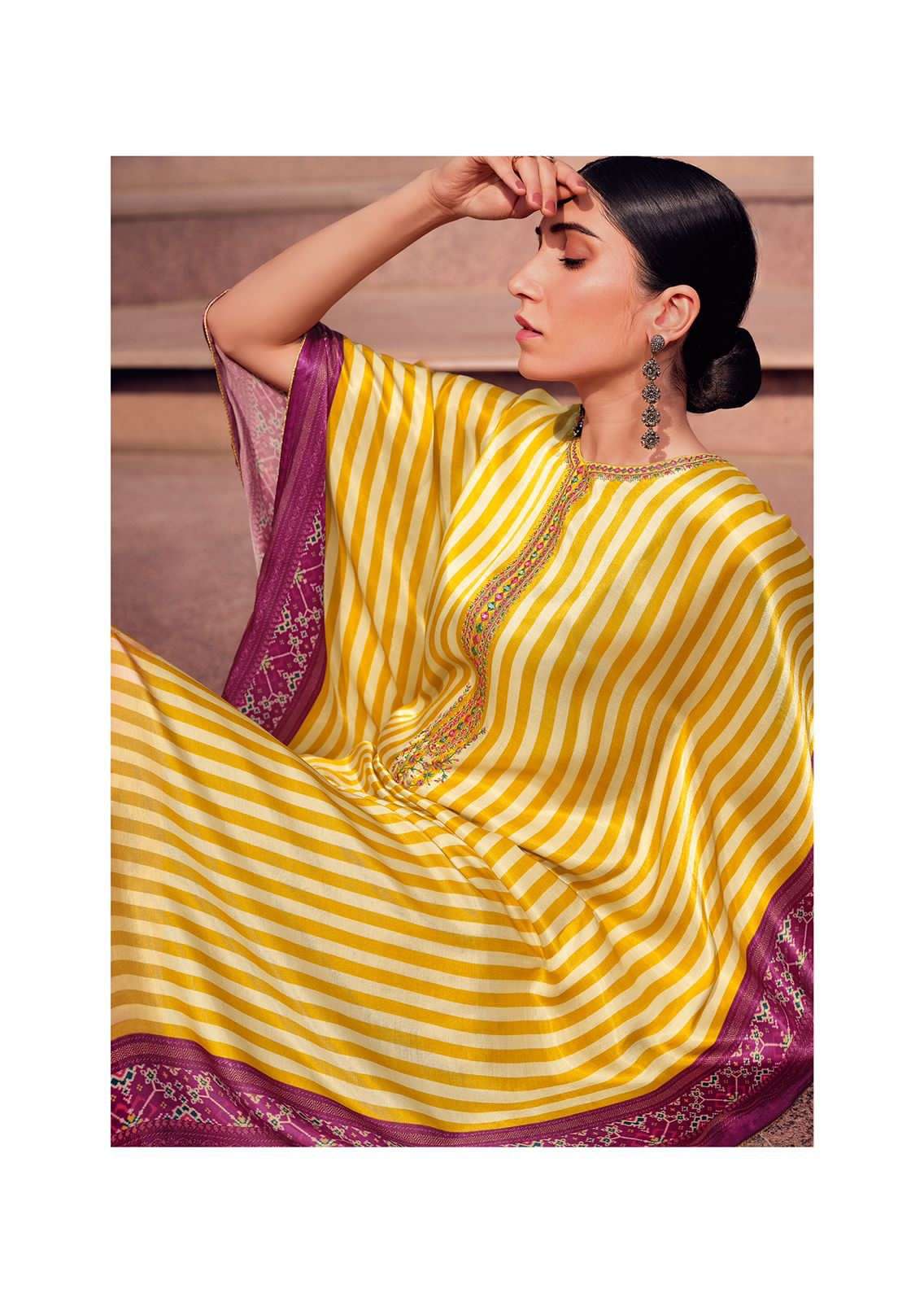 varsha fashion zoya kaftan silk designer look dress material collection wholesale price pratham exports surat
