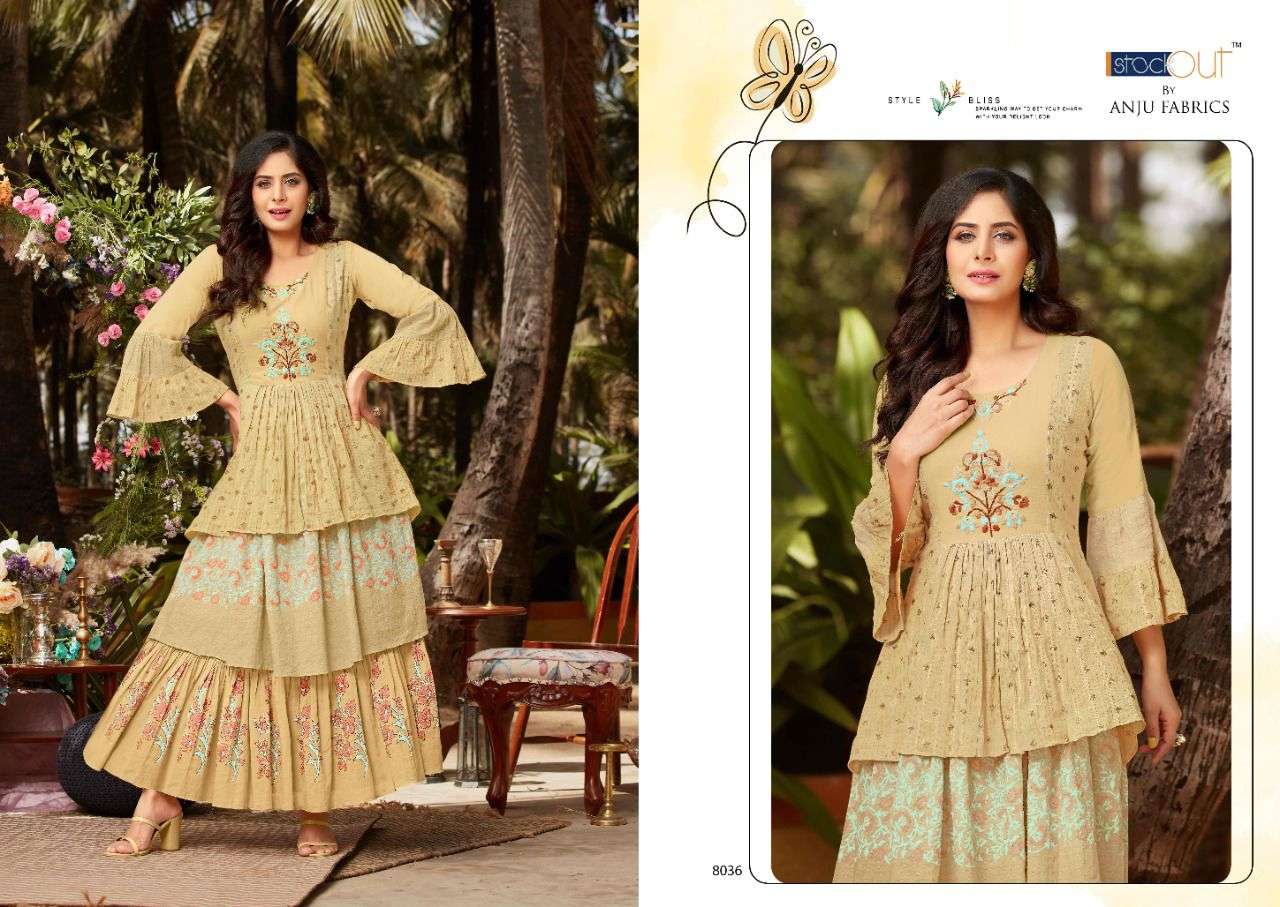 anju fabrics limelight catalog designer long gown collection wholesale price surat