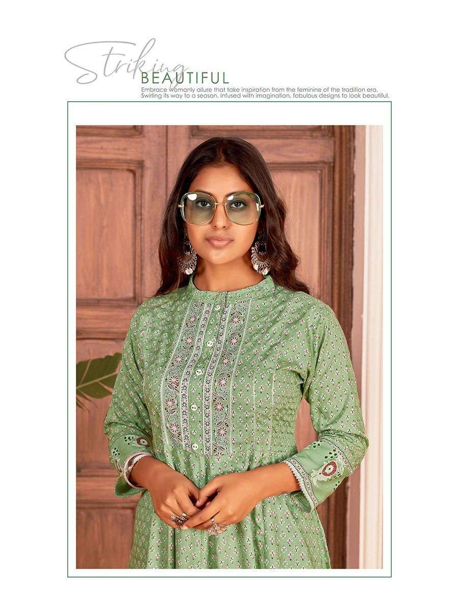 banwery fashion nayanthara vol 1 1001-1004 series rayon fancy designer kurtis wholesale price