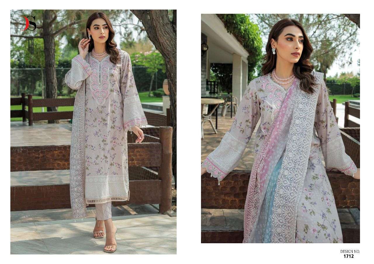 deepsy suits chunari lawn embroidered dupatta collection best price supplier surat