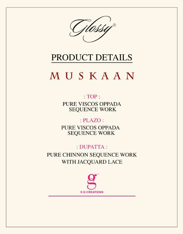 glossy muskaan catalog pure viscose designer salwar kameez wholesale price surat