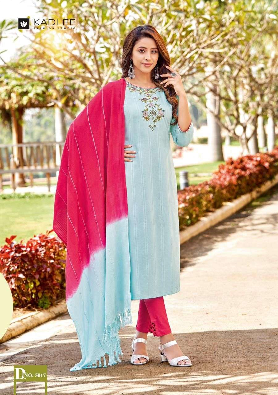 kadlee shanaya vol 3 5013-5018 series party wear designer kurtis wholesale price surat