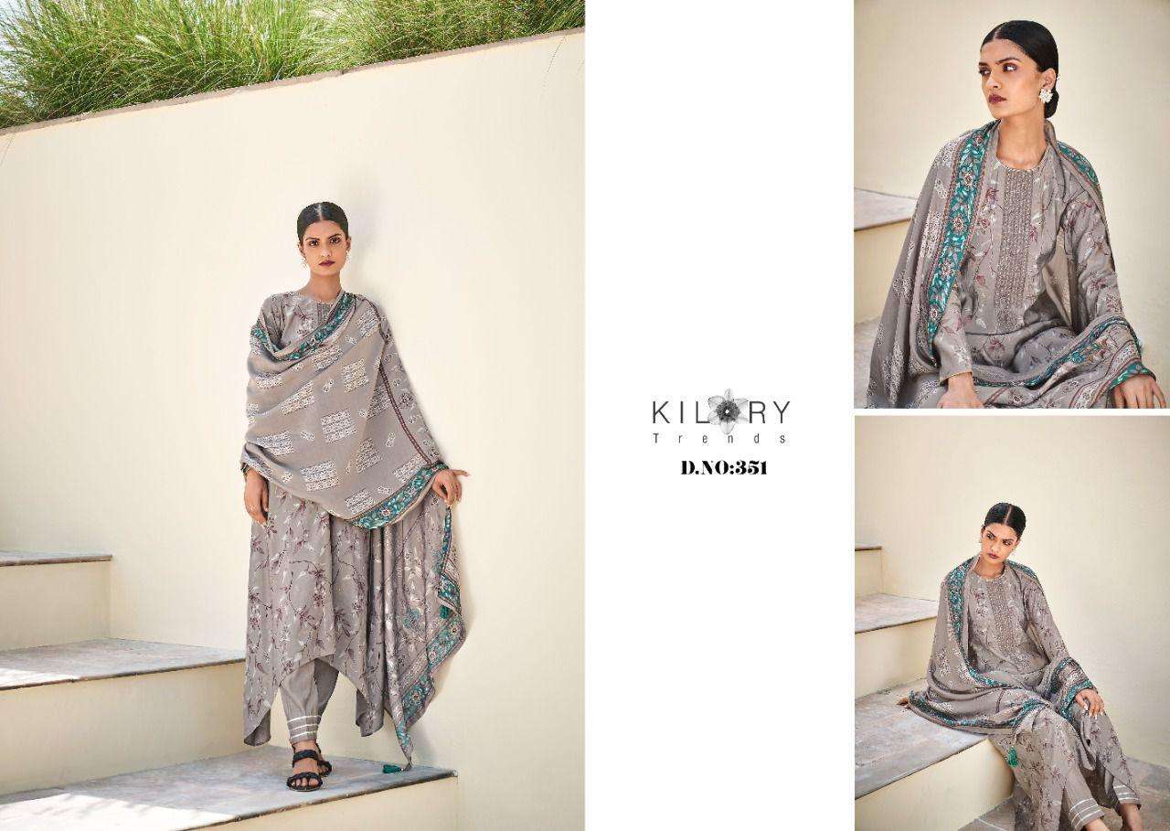kilory trends silk route bemberg silk fancy salwar kameez wholesale price surat