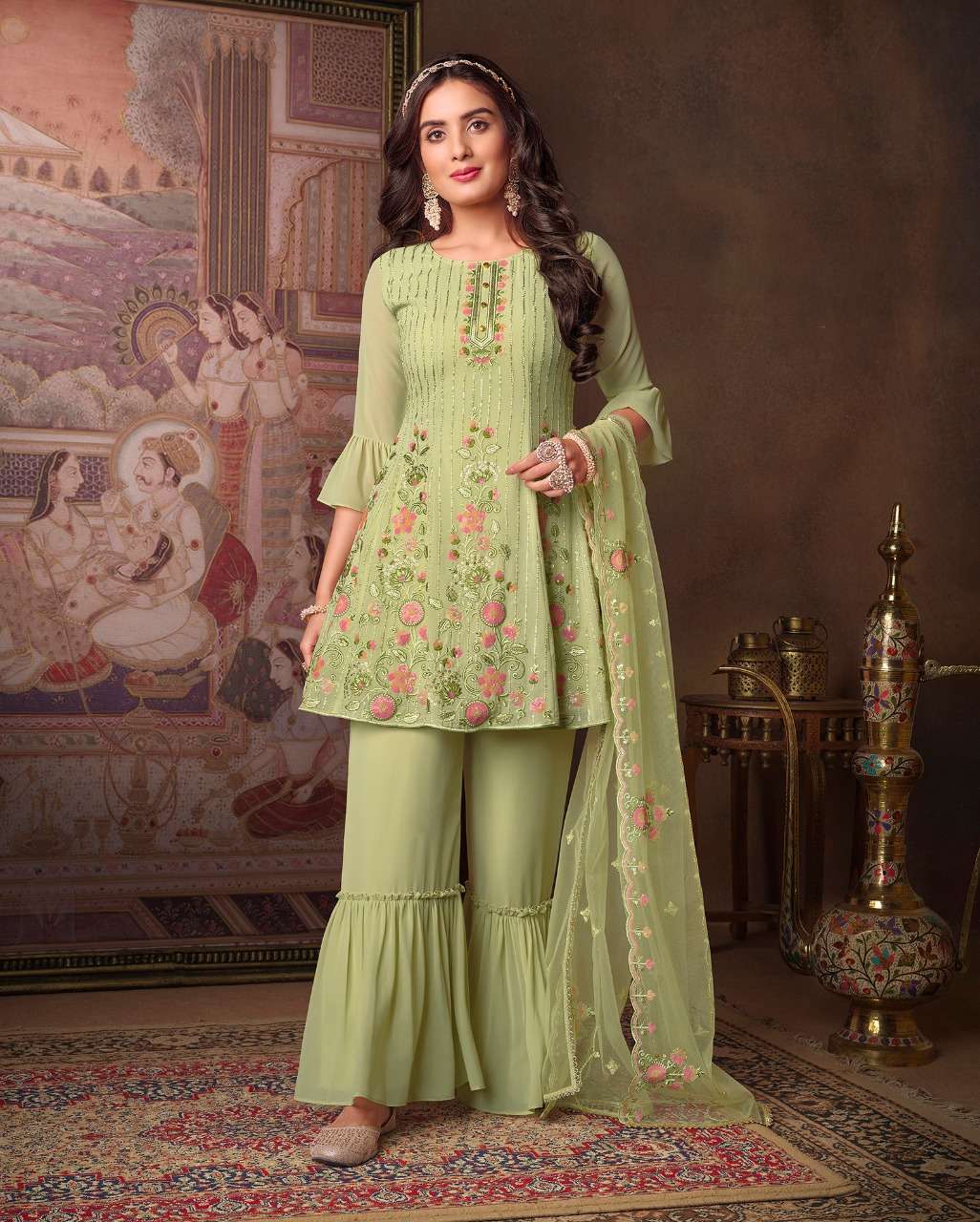 lily and lali arizona 10051-10054 series exclusive festive collection stich salwar kameez surat