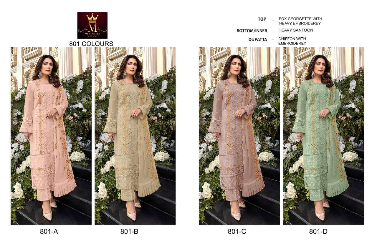 mehtab tex mehtab 801 colour edition pakistani salwar kameez wholesale price surat