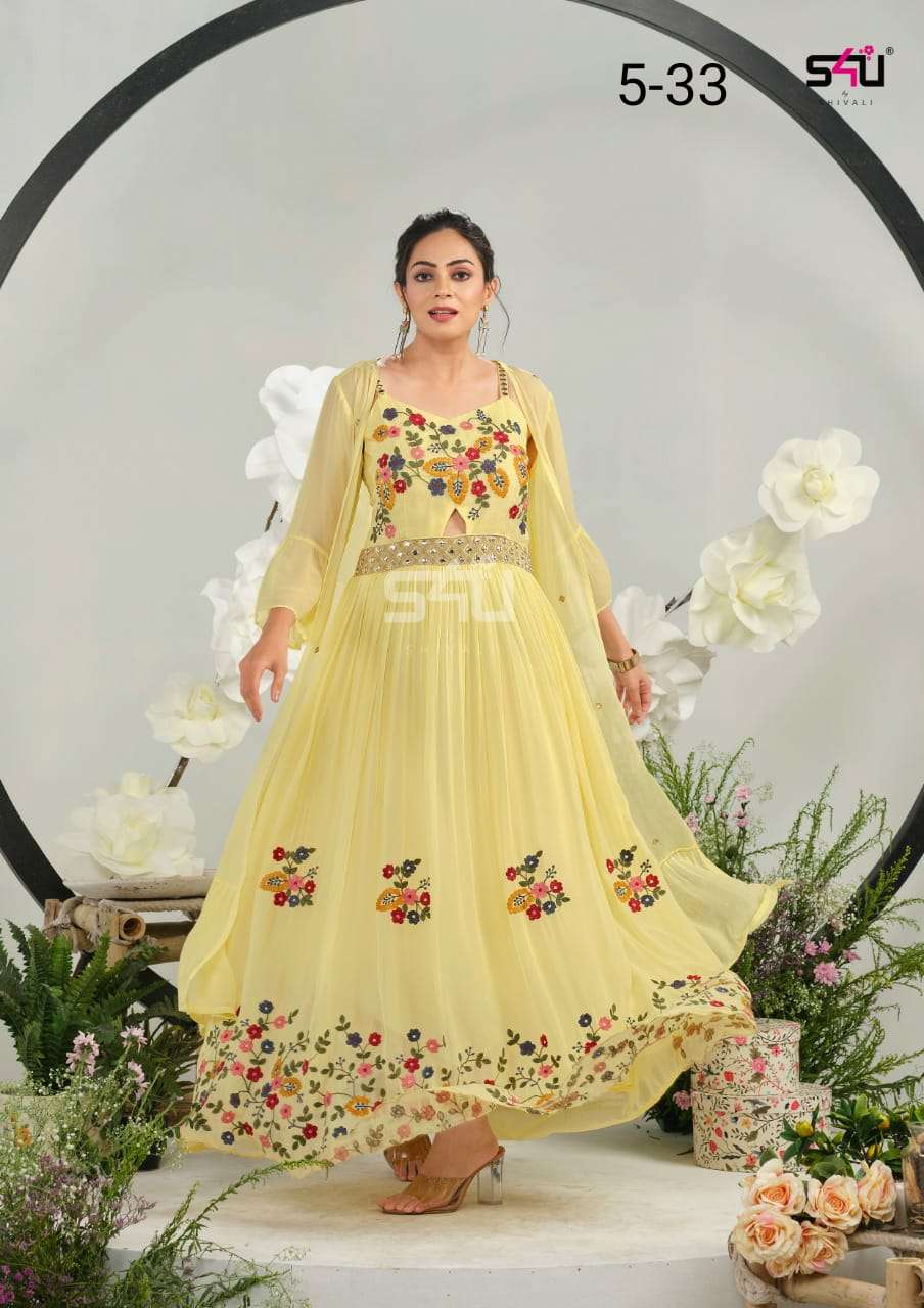 s4u 5 33 flair designer gown collection wholesale price surat online market 0 2022 07 23 19 08 59