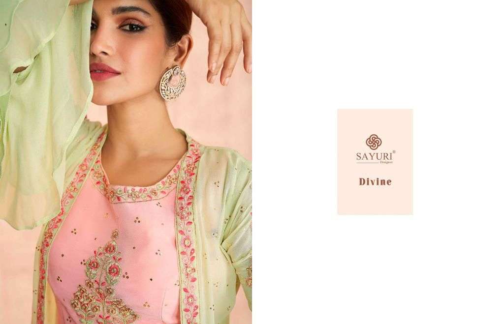 sayuri designer divine 9508-9512 series party wear salwar kameez wholesale price surat
