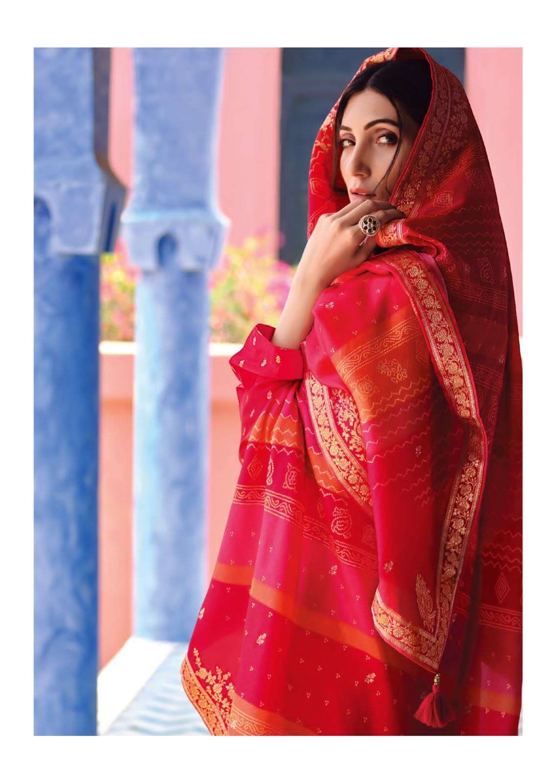 varsha fashion leher woven with embroidery salwar kameez wholesale price surat