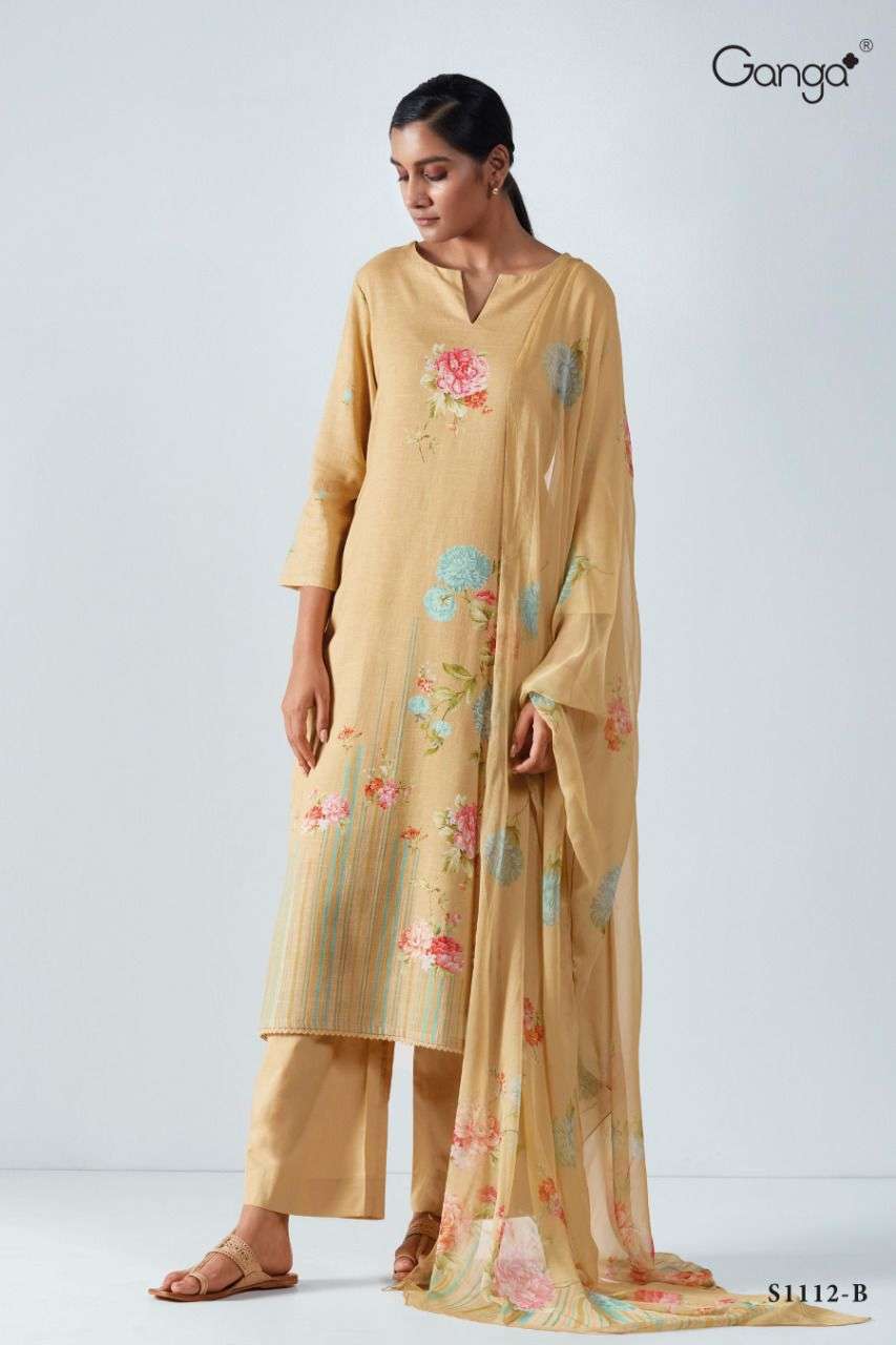 ganga nimma 1112 premium cotton dress material best price online 