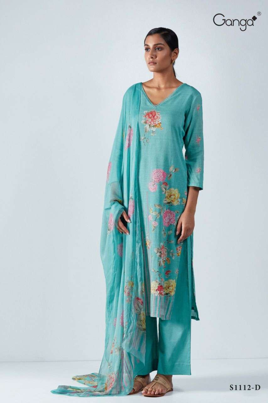 ganga nimma 1112 premium cotton dress material best price online 