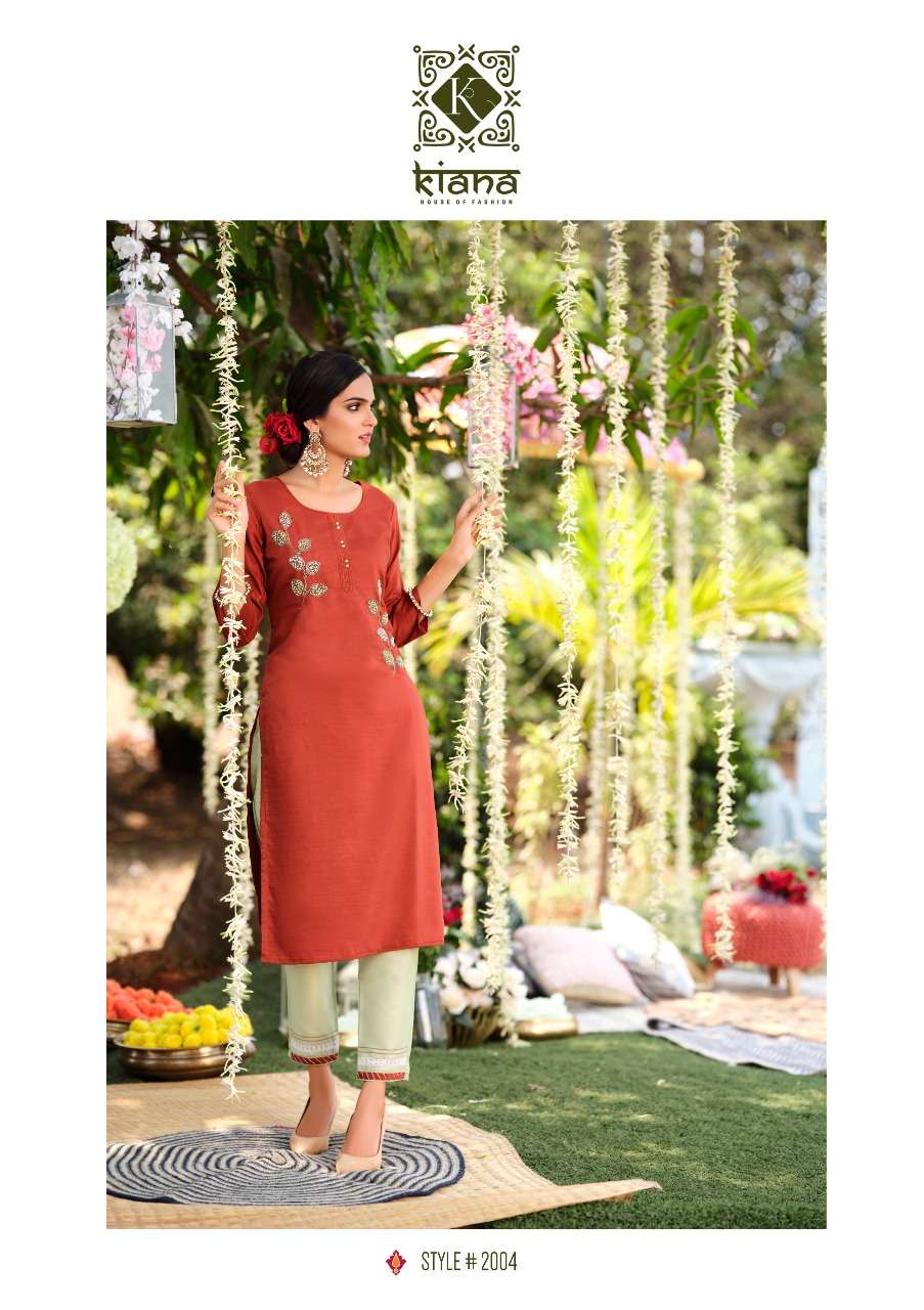 kiana fashion fantasy 2001-2008 series fancy muslin kurtis online shopping from india