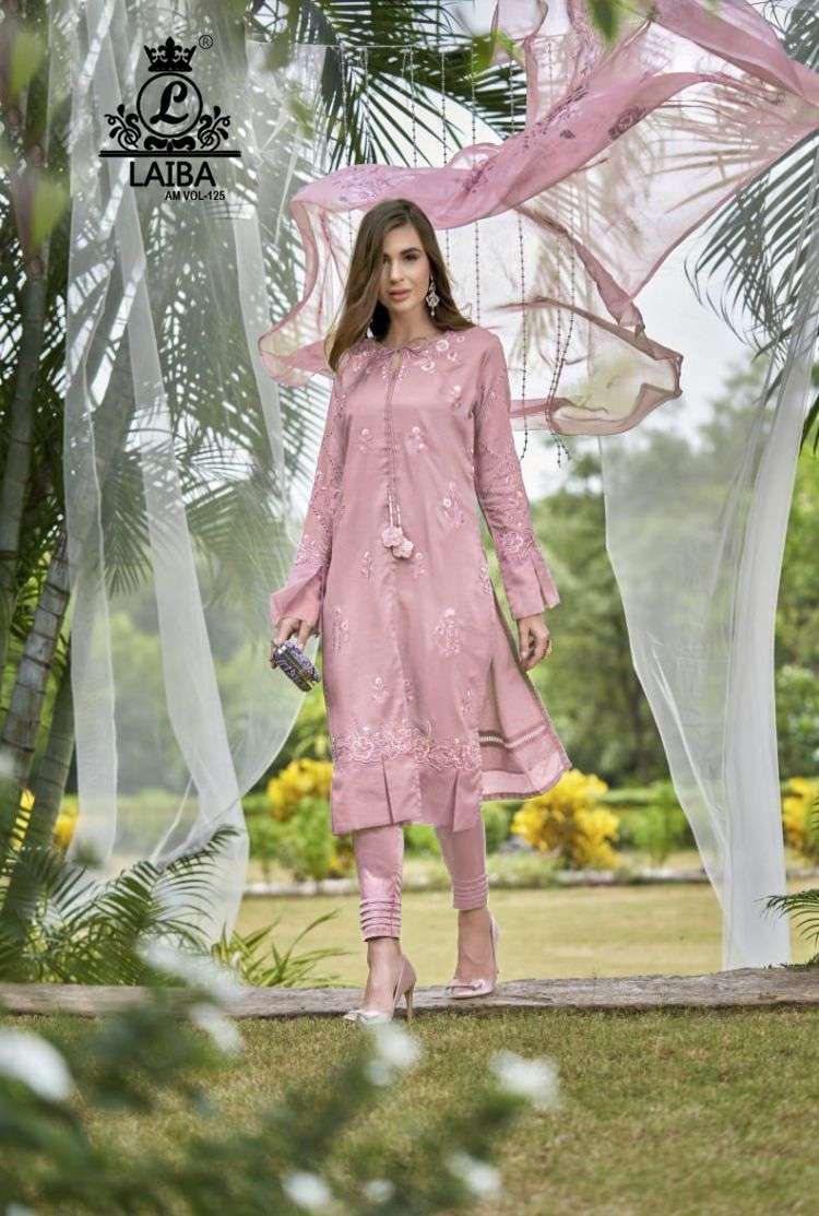 laiba the designer am 125 georgette pakistani salwar kameez wholesale price surat