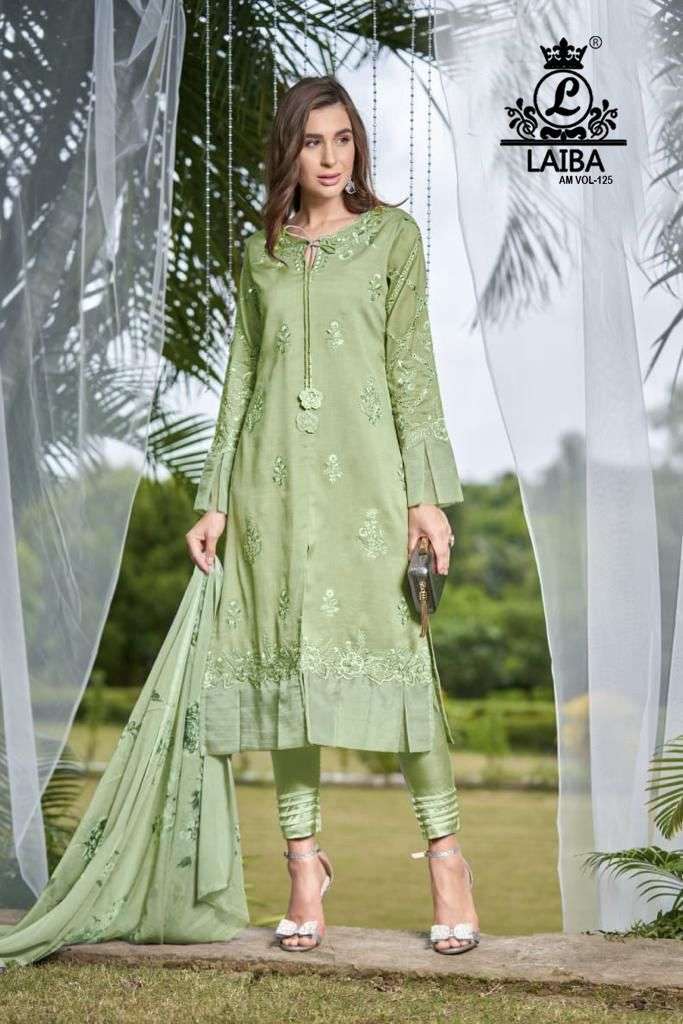 laiba the designer am 125 georgette pakistani salwar kameez wholesale price surat