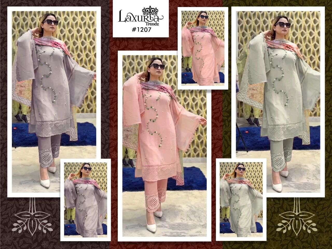 laxuria trendz 1207 designer tunics catalogue wholesale best price surat