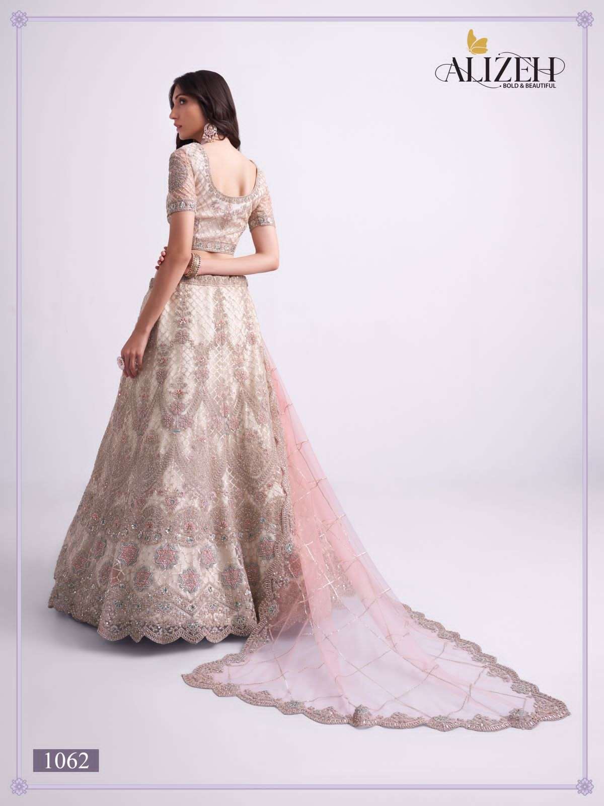 alizeh bridal heritage premium vol-2 1061-1067 series premium wedding lehenga collection surat