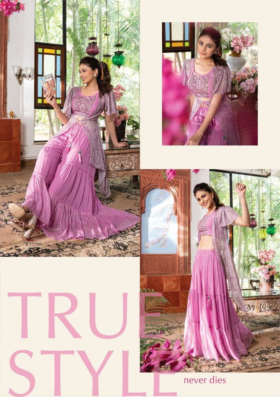 anju fabrics cinderella vol 2 crop top fancy party wear kurtis wholesale price 