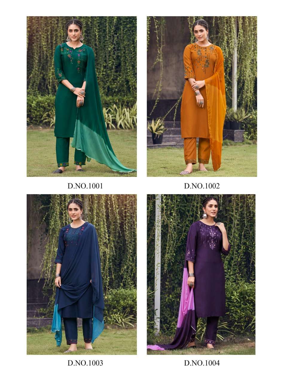 colourpix apsara vol 1 1001-1004 series chinon silk fancy kurtis online discounted price supplier surat