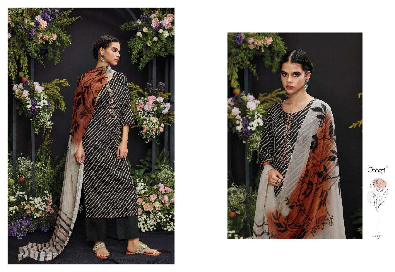 ganga suits dahlia premium wool pashmina winter wear salwar kameez wholesale price 