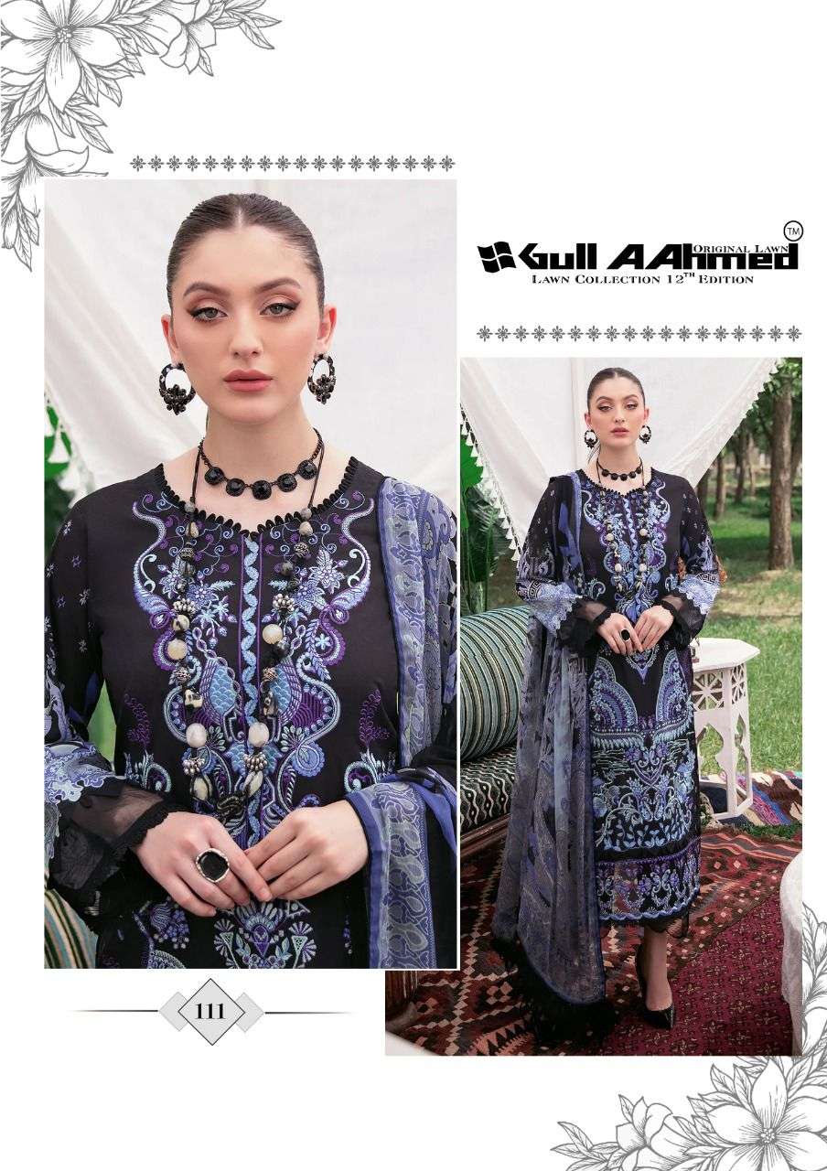 gulahmed vol-12 lawn collection pakistani salwar kameez wholesale price surat