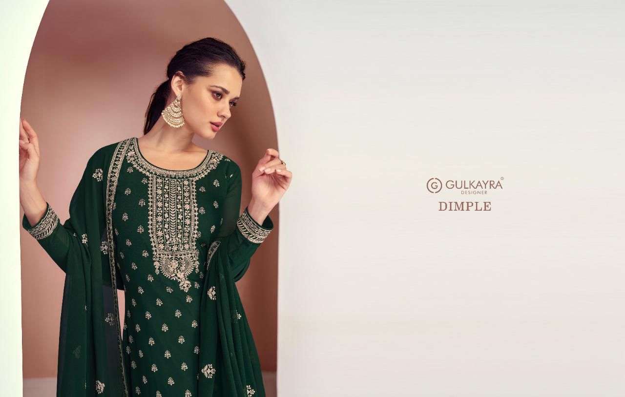 gulkayra dimple 7175-7178 series real georgette designer party wear salwar kameez collection online wholesaler surat