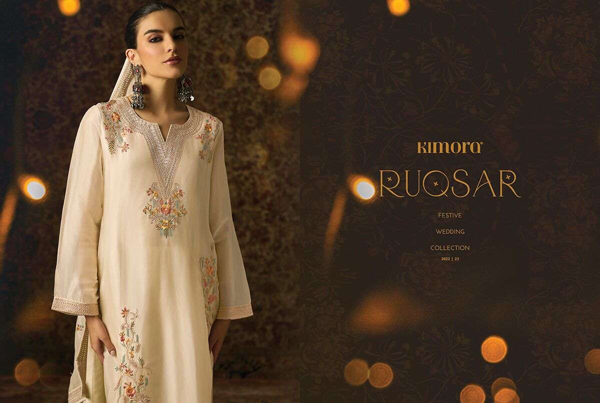heer kimora ruqsar 2051-2058 series organza designer exclusive salwar suits wholesaler surat