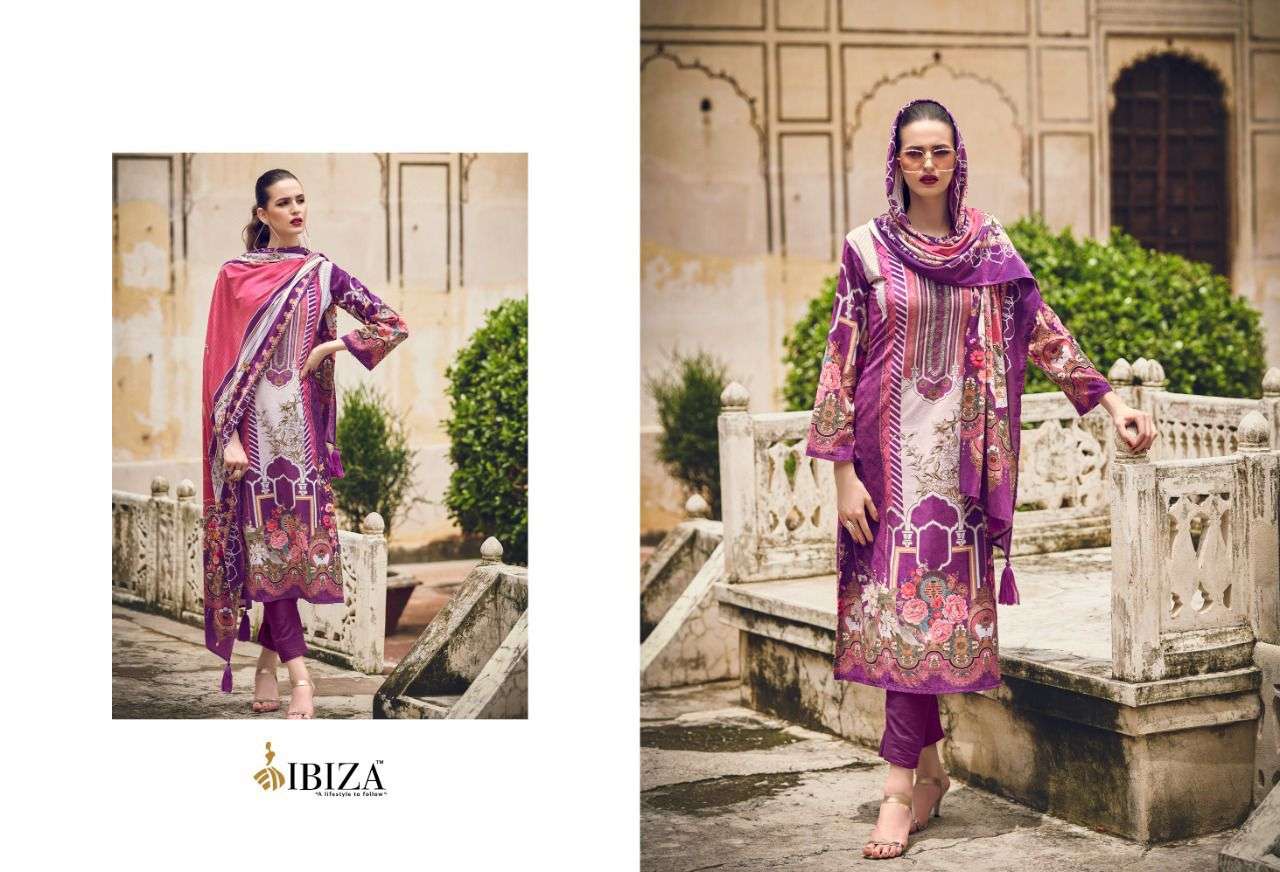 ibiza alora 12281-12288 series pure silk velvet fancy dress material wholesale price 