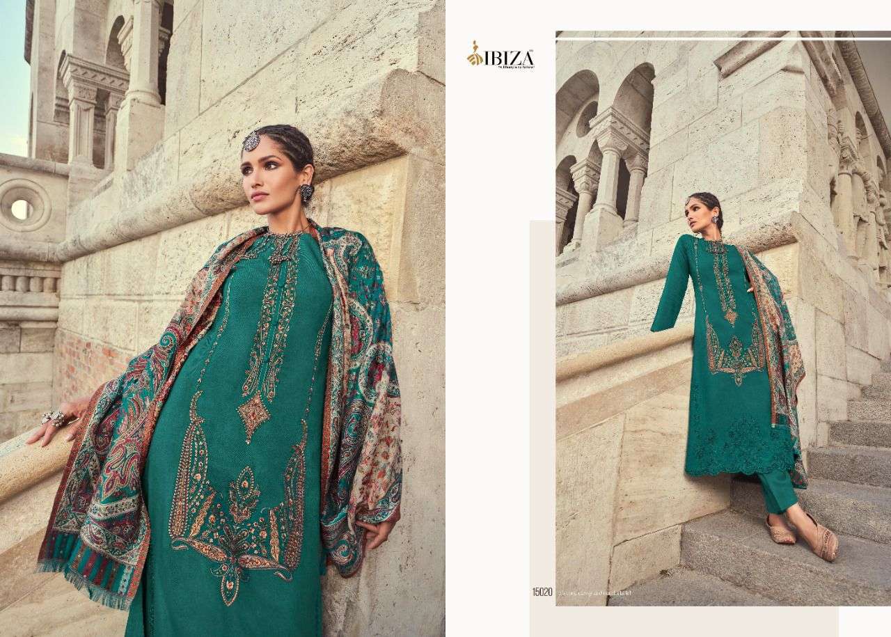 ibiza andaaz 15016-15023 series viscose pashmina embroidered work winter collection suits 
