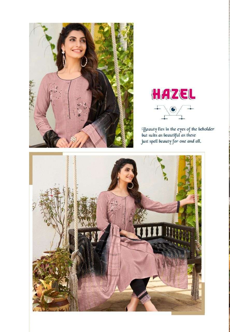 ikw hazel vol 1 001-008 series fancy festive wear kurtis collection wholesale price surat