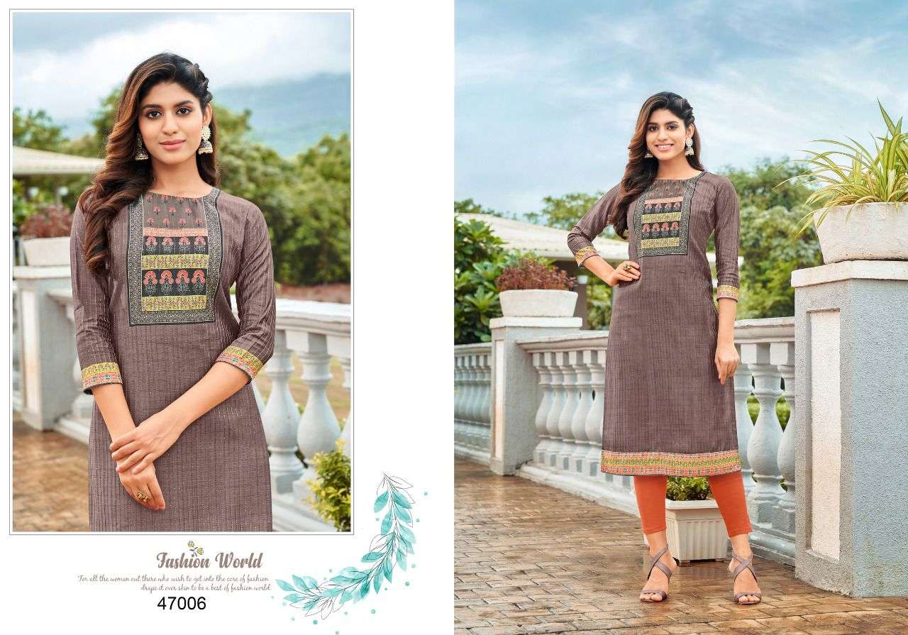 kapil trendz kismiss 47001-47010 series nefs silk stich kurti catalogue online shopping surat 