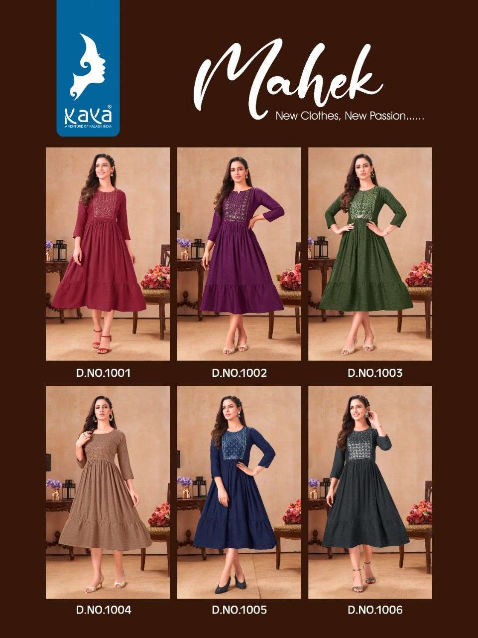 kaya mahek rayon fancy designer kurtis wholesale price supplier surat