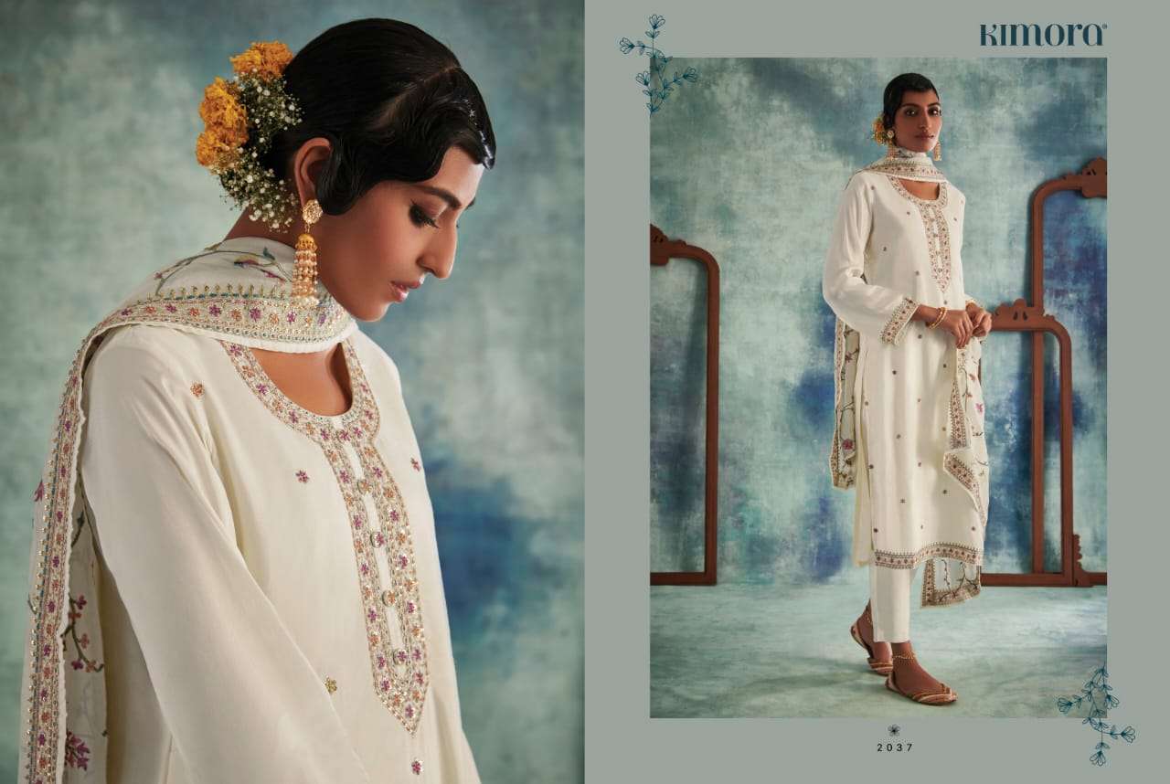 kimora fashion heer kashida 2031-2038 series party wear designer salwar suits manufacturer price surat