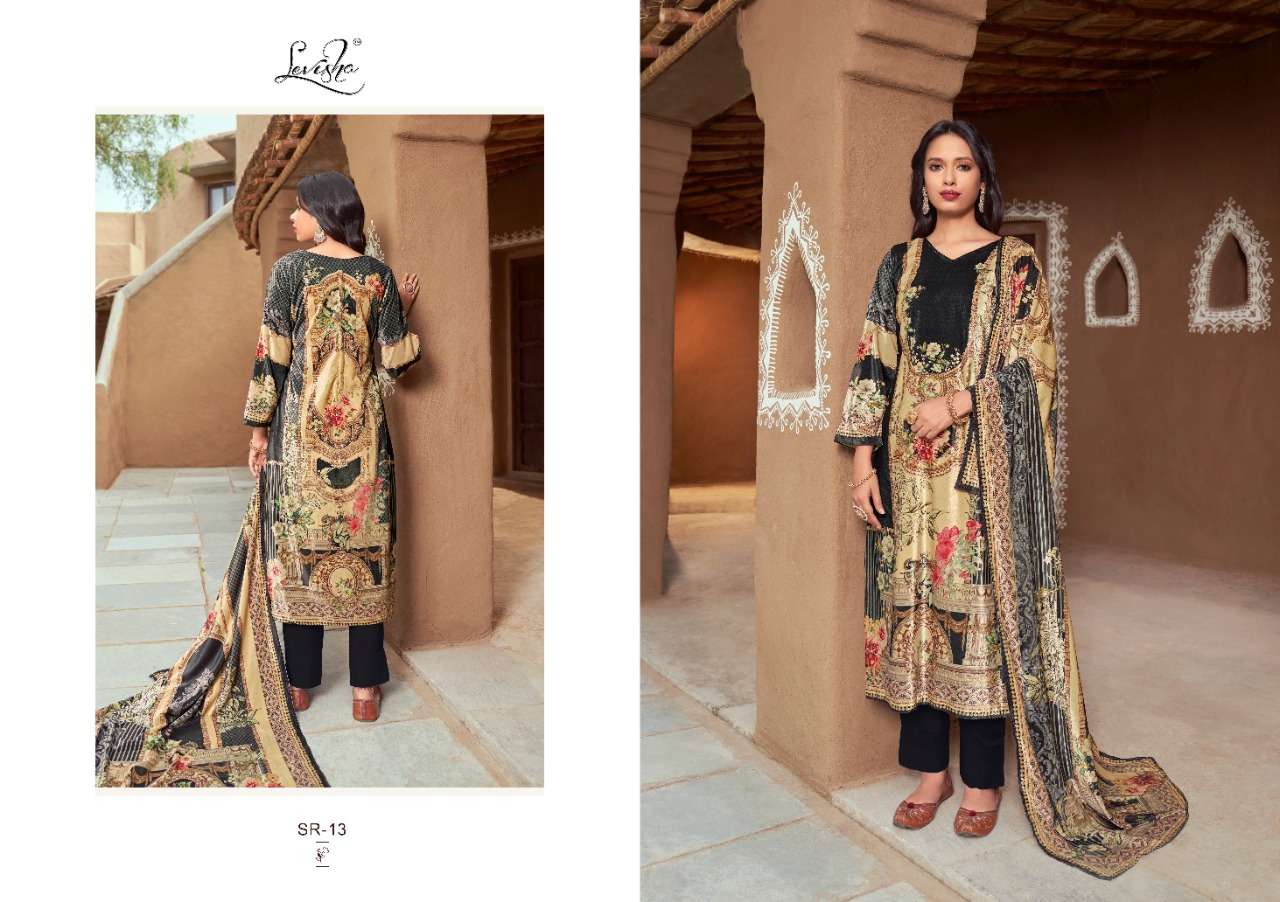levisha shaira 13-18 series velvet fancy winter salwar kameez wholesale price surat